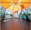 Campingzelt Coleman Cortes Octagon 8 8-Personen grau