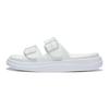 Li Ning Ln Clap Sandálias Slide Eva Macias Confortáveis Calçado Feminino Branco AGAT008-1