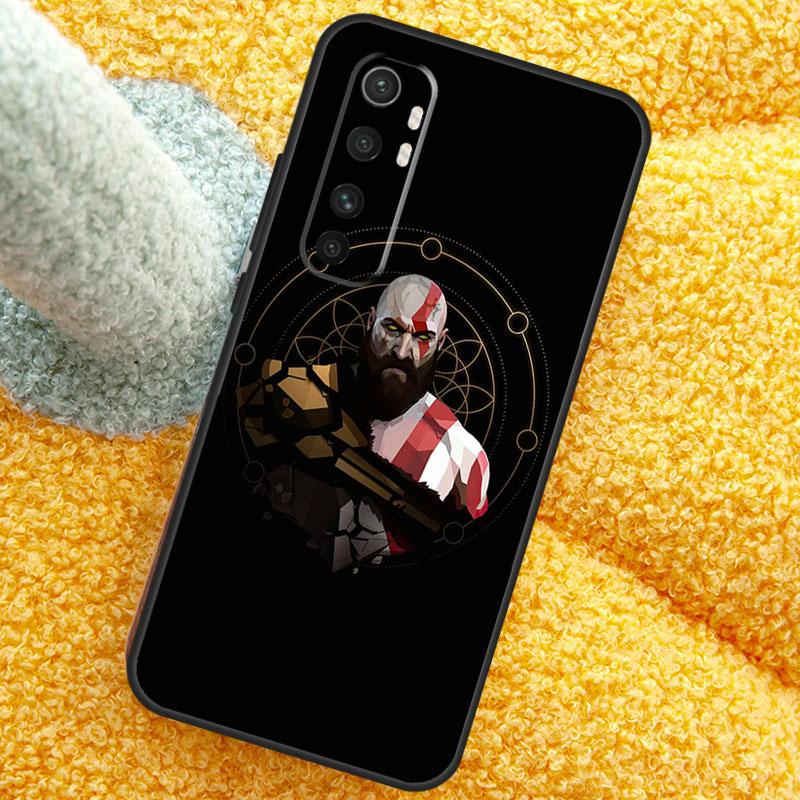God of War Case For POCO X3 X4 X5 F5 Pro M5s C40 F4 GT F3 Cover For Xiaomi 12T 11T Pro 12 13 Lite 12X