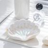 Ceramic Shell Storage Box Self Draining Soap Dish Cute Soap Holder  Kitchen Accessories