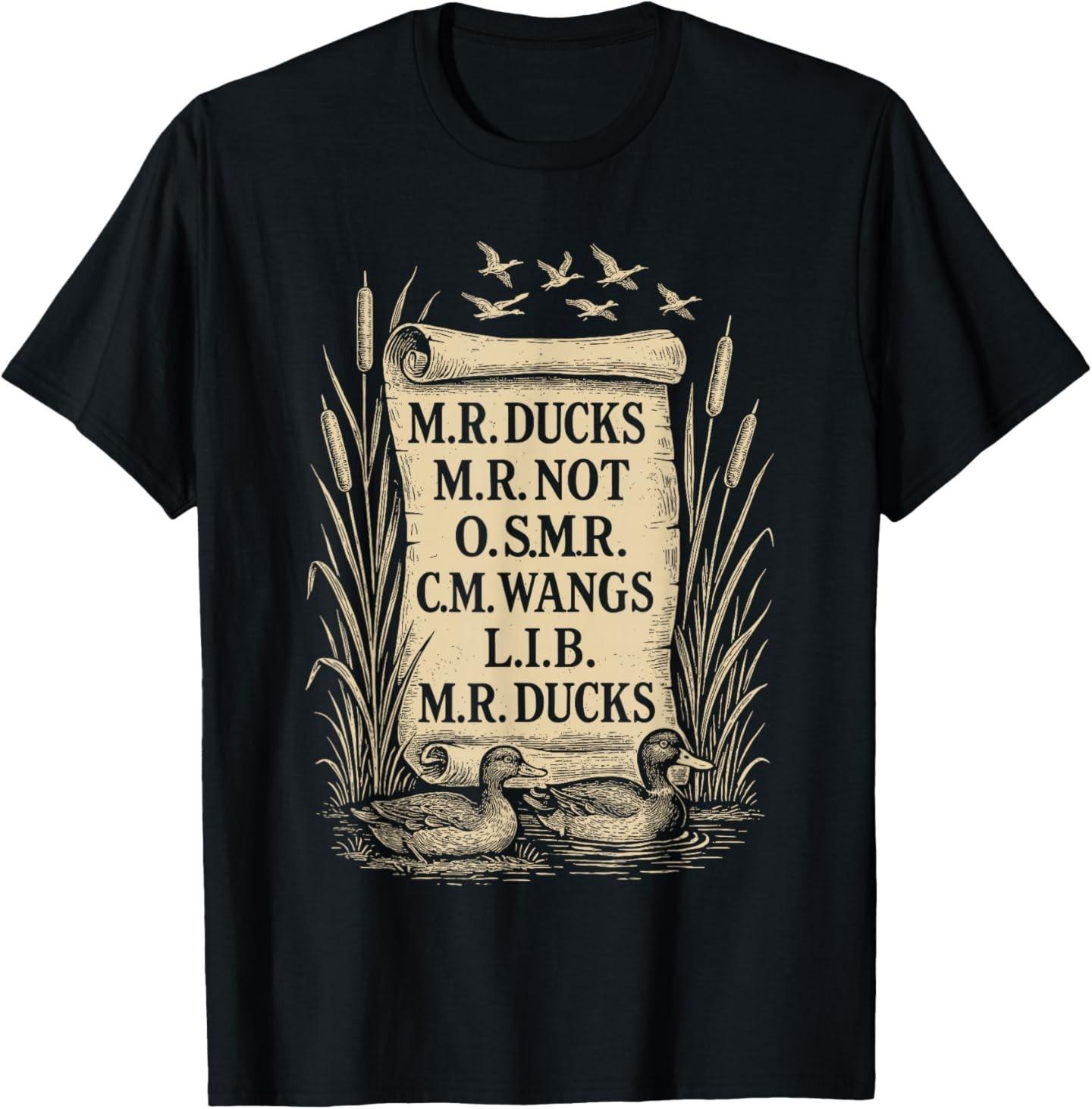 M R Ducks M R Not O S M R CM Wangs Lib M R Ducks T-Shirt S разноцветный