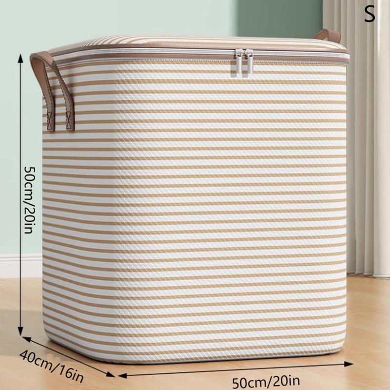 Extra Large Storage Bag Non-Woven Closet Clothes Organizer Multifunctional Bedding Clothing Quilt Storage Container For Wardrobe