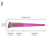 Makeup Brush - Premium Quality Cosmetic Brushes For Face And Eyes Foundation Powder Bb Cream Blush