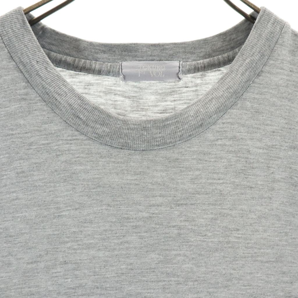 TOKUKO1erVOL Zebra Print Short Sleeve T-shirt Gray Animal Women Used