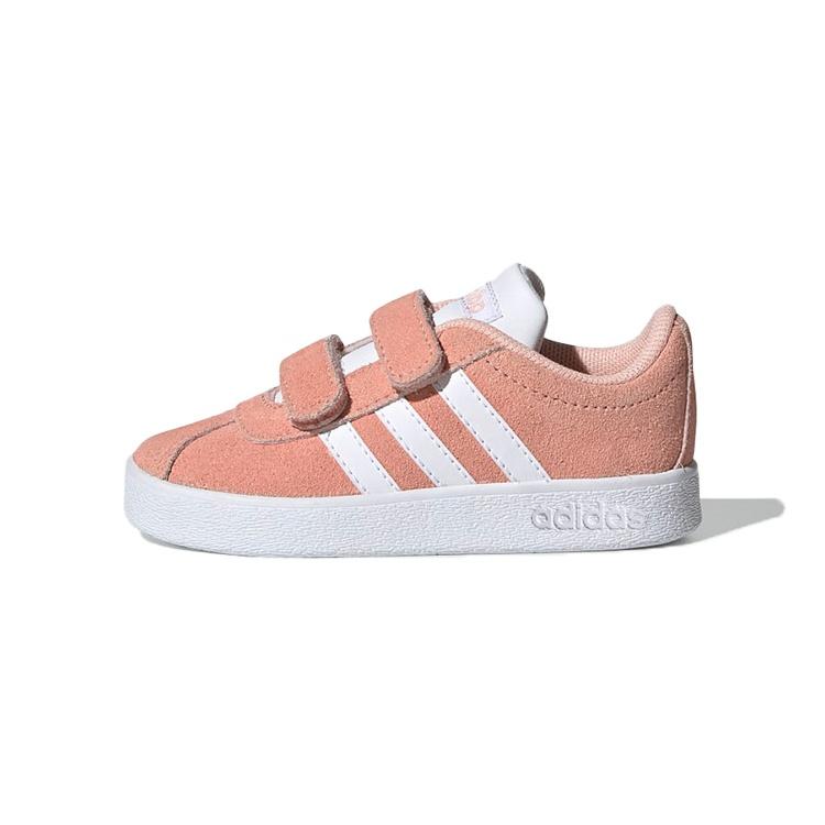 (TD) adidas VL Court 2.0 Pink Blue Baby EE6905 EU 24