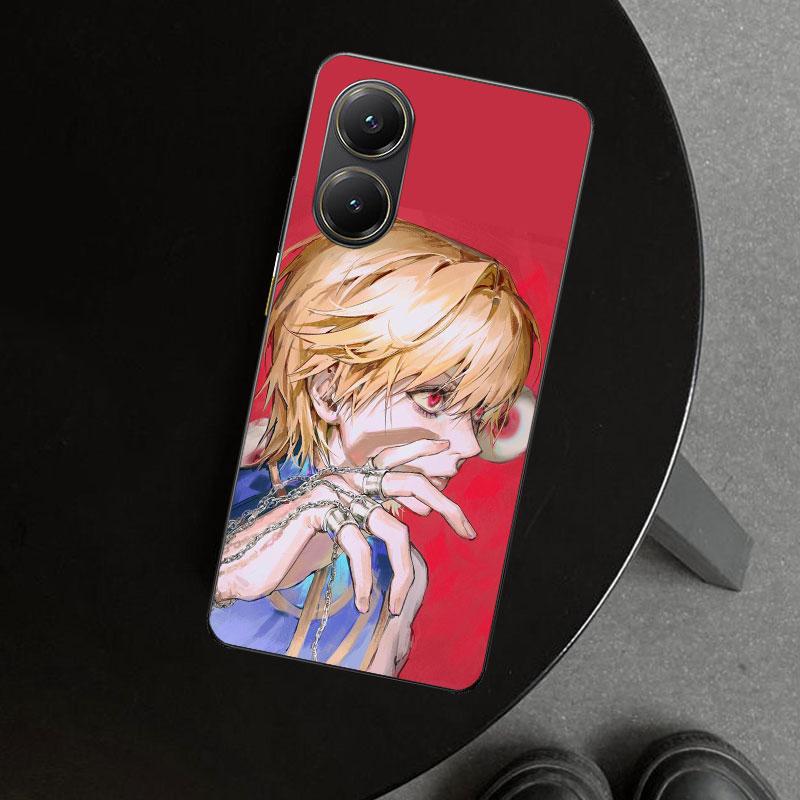 Huner X-Hunters Kurapika Phone Case Cover for Xiaomi Poco X6 X5 X7 Pro F7 Ultra Redmi 15C 15 13C 13 12C 12 10C 10 10A 9C 9A 9T 9