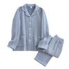 GDenFrog Long Sleeve Quadruple and Gentle On the Available In Front and Suitable for and Available In and Women's Pajamas, 100% Cotton, Gauze, Warm,