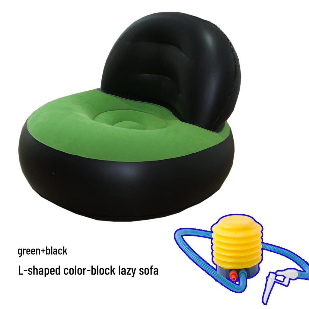 Inflatable Lounger Reclining Chair – Perfect for Home, Balcony, or Leisure Naps.