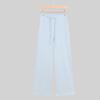 Lulu-Inspired High Waist Yoga Pants - Drawstring Straight Leg with Loose Drape for Casual Sports