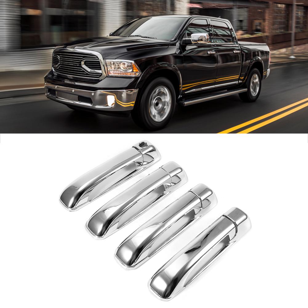 Car Electroplate Door Handle Cover Trim Replacement Fits for Dodge Ram 1500 20092015