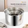 LIJIA KITCHENWARE Stainless Steel Round Seasoning Jar