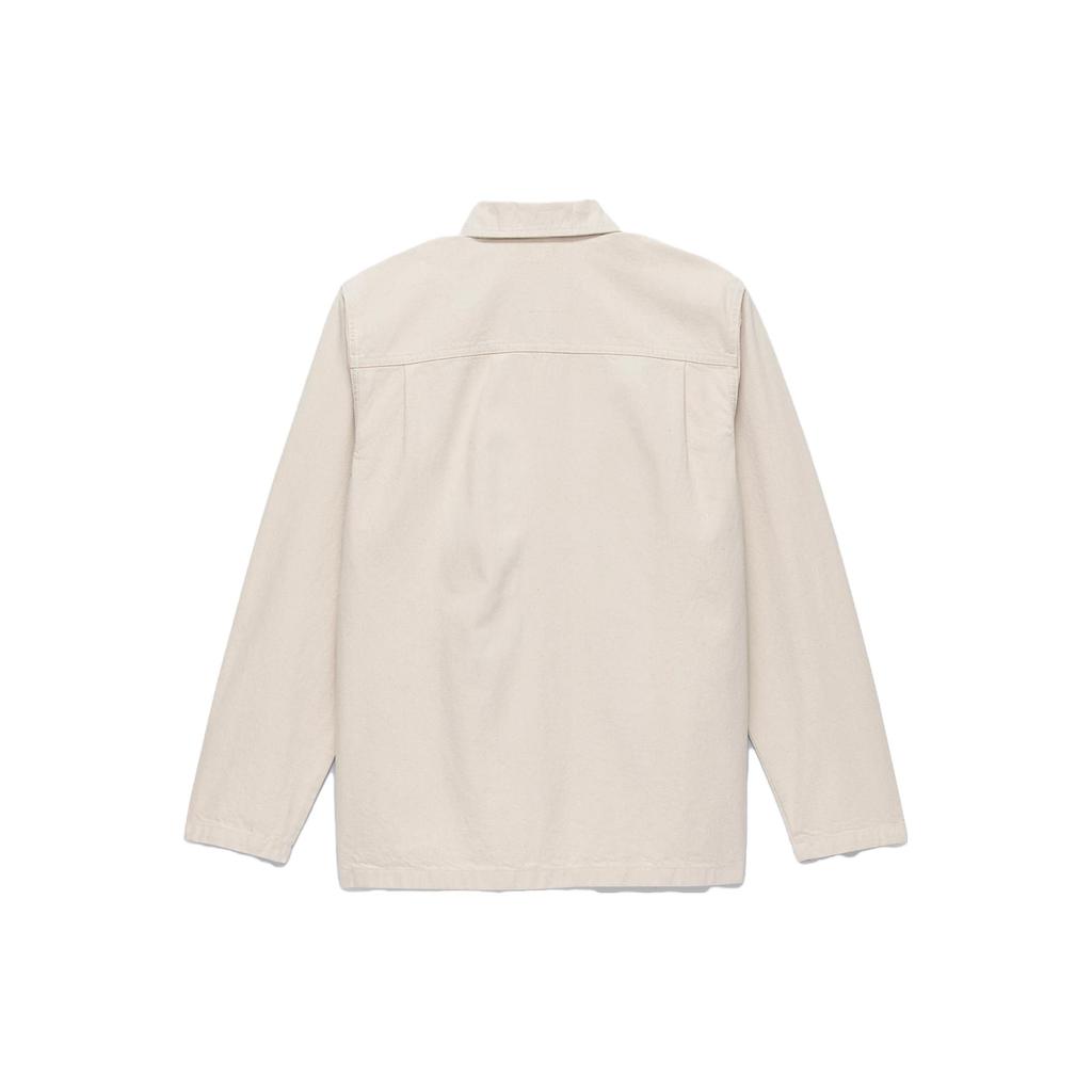 New Vans Hickory Stripe Drill Chore Jacket Men's Ecru VN0008G27VJ