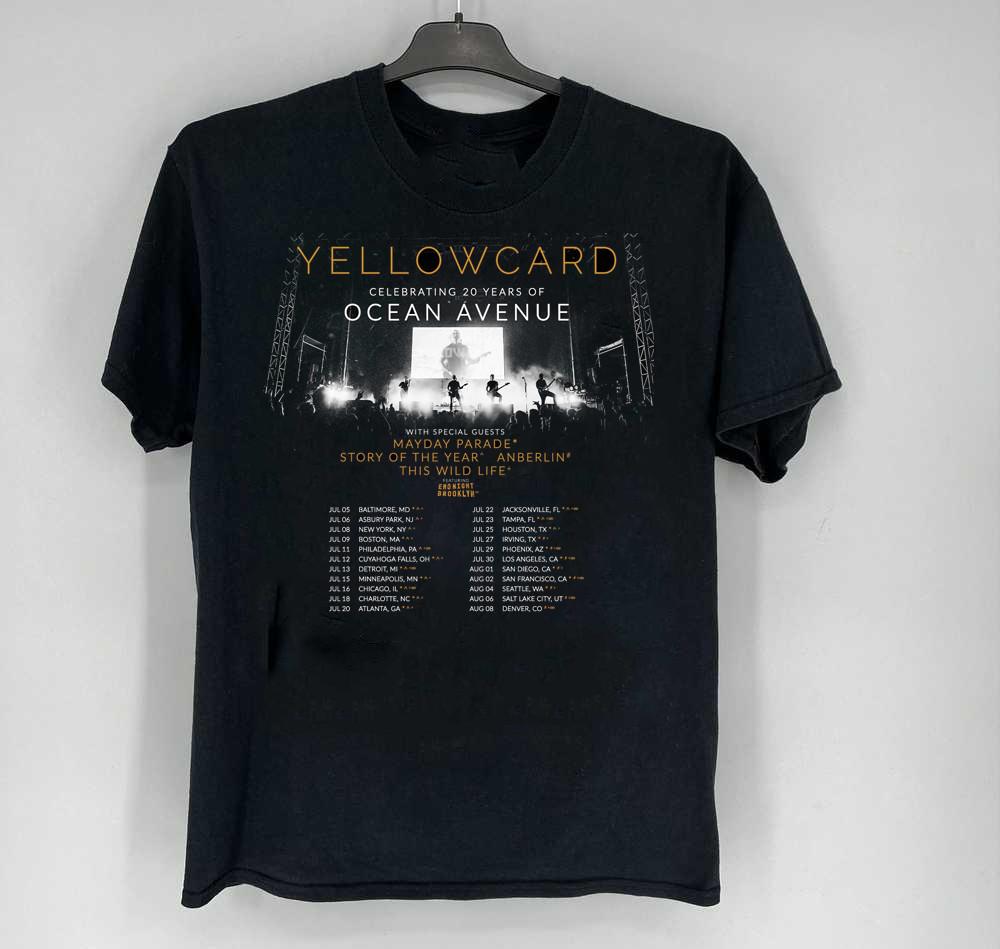 Yellowcard band 2025 Unisex Gift for Fan S to 5XL T-shirt BT1272 Unisex T-Shirt XXXL