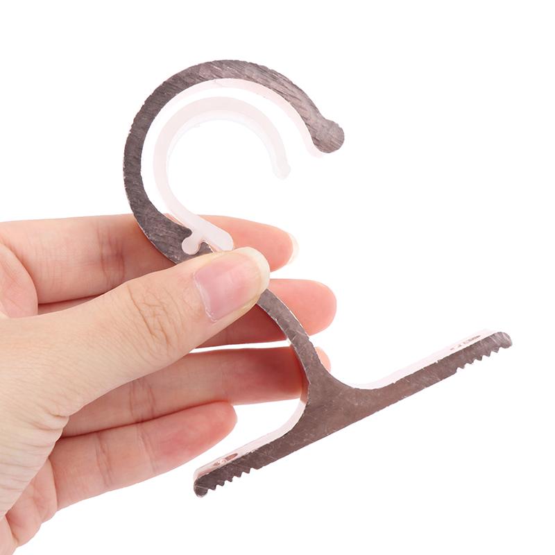 2Pc Home Ceiling Curtain Rod Installation Hook Room Thickening Drapery Bracket