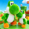 Cute Yoshi Green Dinosaur Plush Toy Soft Stuffed Plush Doll Comfortable Throw Pillow Home Decor Collection Holiday Gift