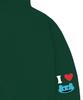 [Unisex] Elbow I Love Hoodie_Green