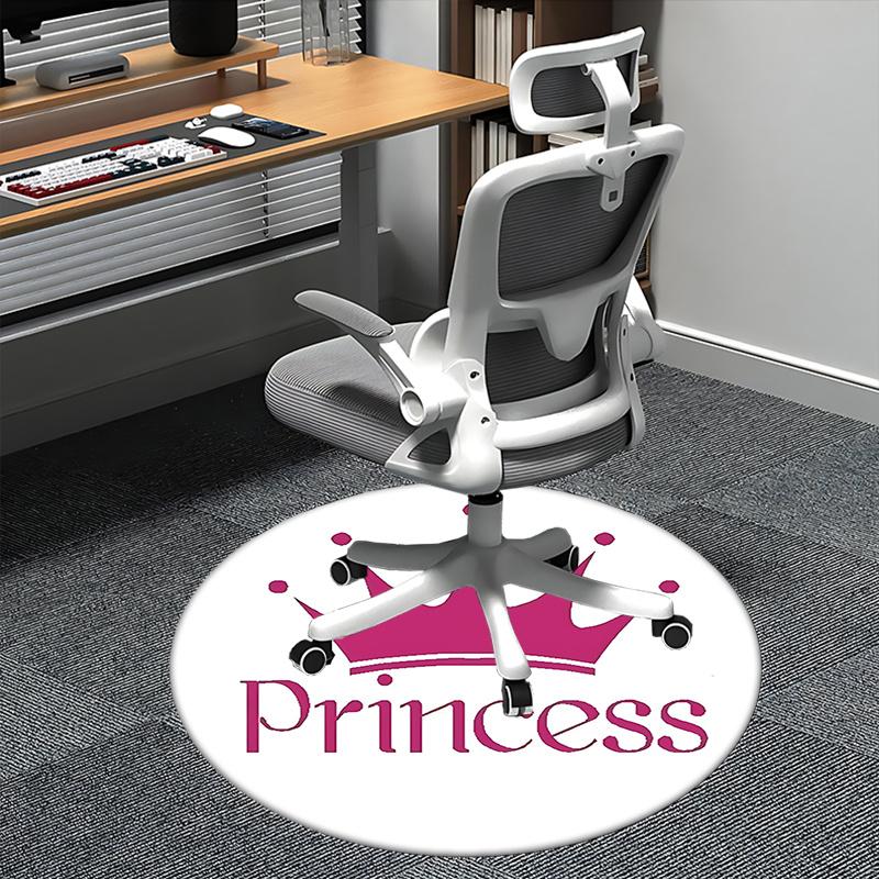 

Princess Office Carpet Chair Mats, Home Decor, Sofa Rug, Office Carpet Gift for Bedroom, Living Room, Various Rooms1118051a 80cm by 80cm