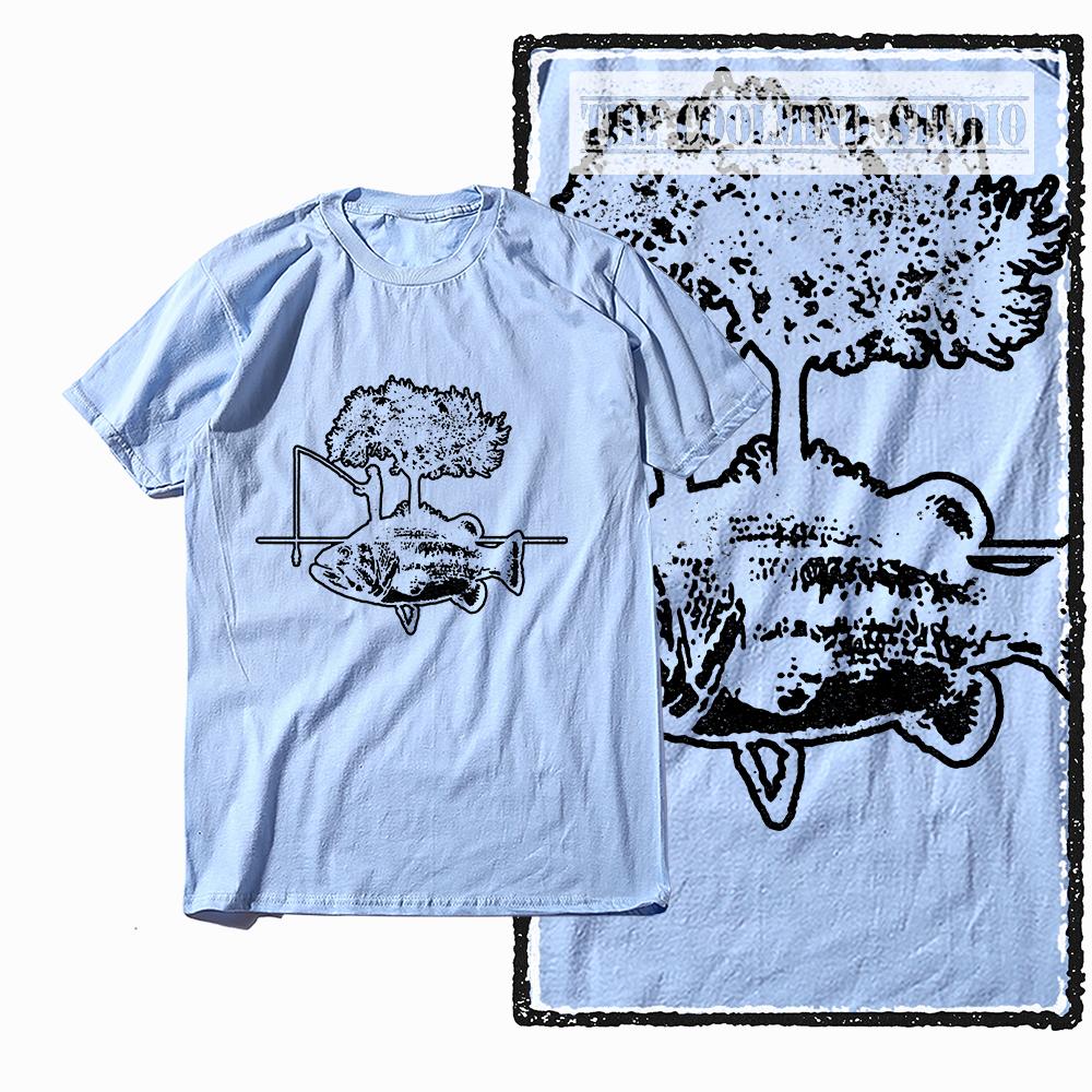 Coolmind Z1015 100% Baumwolle exklusiver Grafik Herren T-Shirt Angel-Print große Größe Rundhals-T-Shirt für Männer coole T-Shirts für Männer