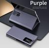 High-end Original View Smart Window Wallet Leather Case For Samsung Galaxy Z Fold 7 6 5 4 3 Skin Feel Shockproof Protect Cover