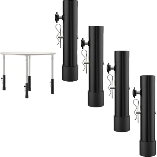 KIND CUBE Table Leg Extensions, Height Adjustable, Set of 4 (20cm Height)