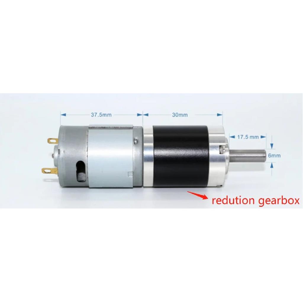 28MM High Precision High Torque Planetary Gearbox Reducer Speed Ratio 3-461 for 385 395