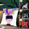 Shigeo Kageyama Manga Mob Psycho 100 Pillow Case Sofa Cushion Cover Room Home Decoration