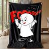 Soft Flannel Blanket Lightweight Cozy Bedroom Living Room CoverCasper the Friendly Ghost
