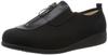 Kaiho Shugi Comfort Shoes, Center Zipper, Lightweight, Water-Repellent, KHS-L117, Black, Size 23.0cm, 3E