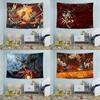 Hades 2 Tapestry Wall Hanging Tapestry Art Deco Style Blanket Curtain Home Bedroom Living Room Decoration