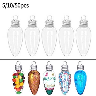 Bottle Christmas Bulbs Easy To Hang Easy To Use Nice Gifts Plastic
