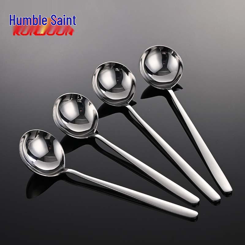 Qianxing 304 Stainless Steel Ruyi Soup Ladle - 10-Pack