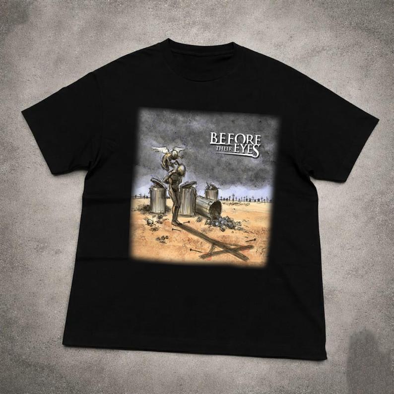 Rare Hot Before Their Eyes Band Heavy Cotton S to 5XL Shirt AA879 Unisex T-Shirt M