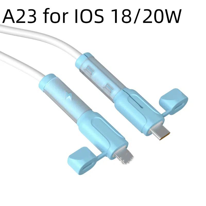 

Захисник кабелю зарядки М яка силіконова кришка Захисник кабелю зарядки Type C Захисник кабелю Захисник шнура Практичні аксесуари