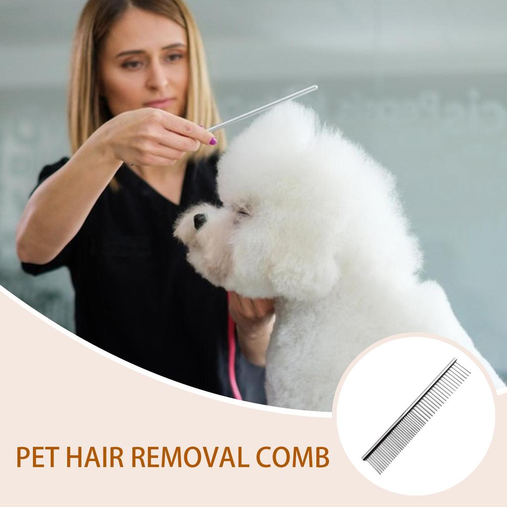 Pet Comb Dogs Hair Remover Pet Hair Removal Comb Anti Knot Removal Floating Hair Pets Grooming Cleaning Tool for Puppy Kitten