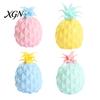 Jouet à presser à la main Ananas Soulagement de l'anxiété Réduction du stress Balle Exercice Relaxation Fruit Sensoriel Fidget Cadeaux de fête