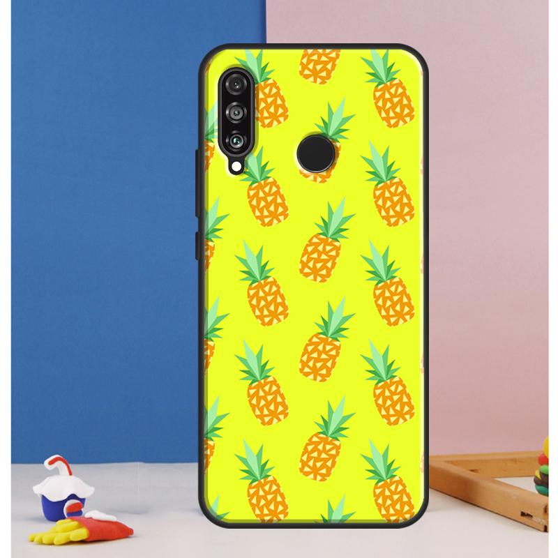 Summer Fruit Pineapple For Huawei Nova 8i 7i 11i 12i 12s 9 10 SE Y90 Y60 Y70 Y72 Y61 Y91 P30 P40 Lite P60 Pro Case