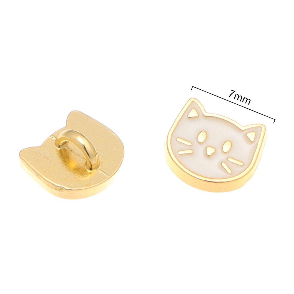 Shoes Sewing Accessories Doll Cat Buttons Ultra-small Buckle 1/6 Dolls Clothing Doll Belt Buckles