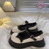 Women's Mary Jane Shoes Round Toe with Bow Kawaii Platform Ladies Pumps Y2k 2025 Trend Summer On Sale Wholesale Slip 39