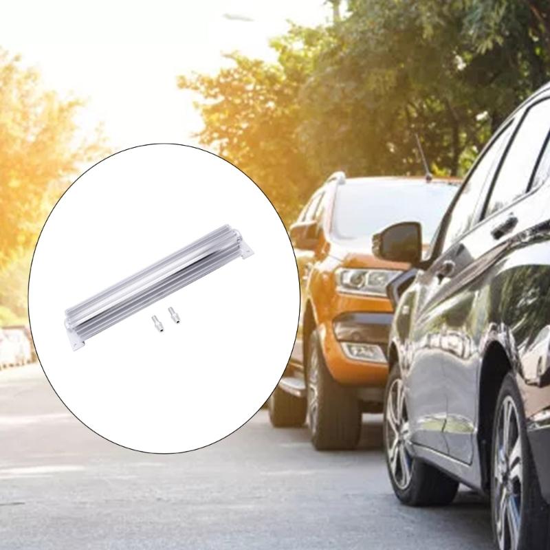 Zajistěte hladké řazení 15" hliníkový žebrovaný převodový olejový chladič s 1/4" NPT fitinkem s dvojitou linií univerzální odolný