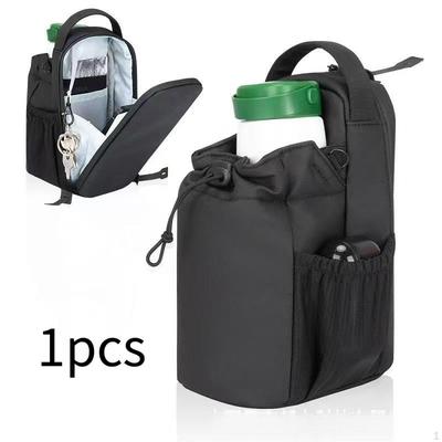 Magnetic Water Bottle Bag Portable Holder for Fitness Yoga Work