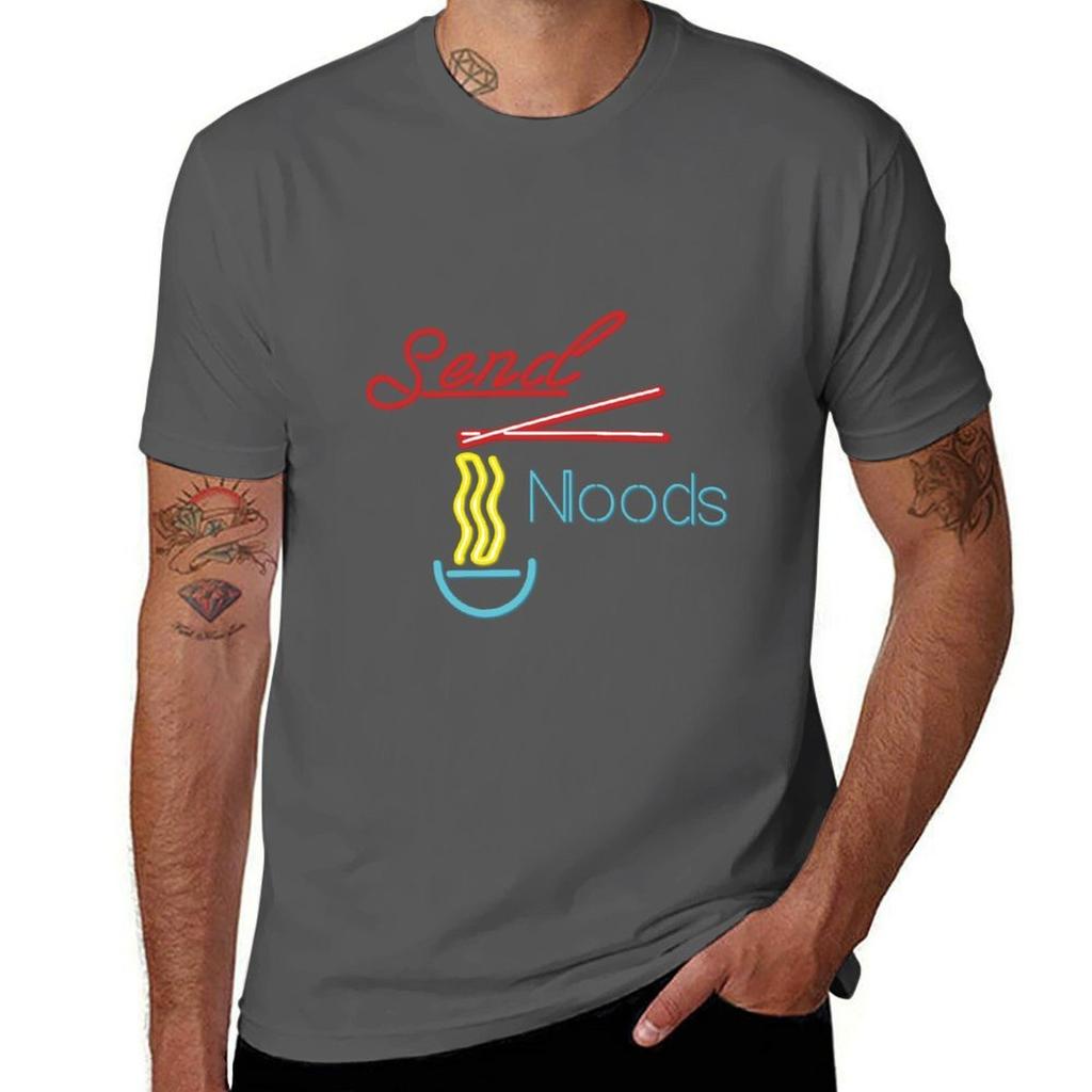 Send Noods Tshirt Casual Light Summer Short Sleeve Top Tshirt