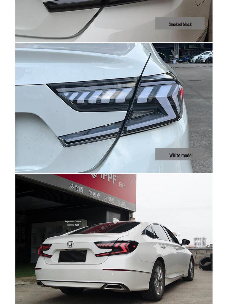 Accord 10th Gen LED Streamer Turn Signal & 10.5th Gen Cyber Style LED Taillight Assembly