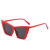 Trendy Versatile Sunglasses Designer Luxury Cat Eye Fashion Large Frame Sunglasses for Women Sunscreen UV Protection Sun Glasses