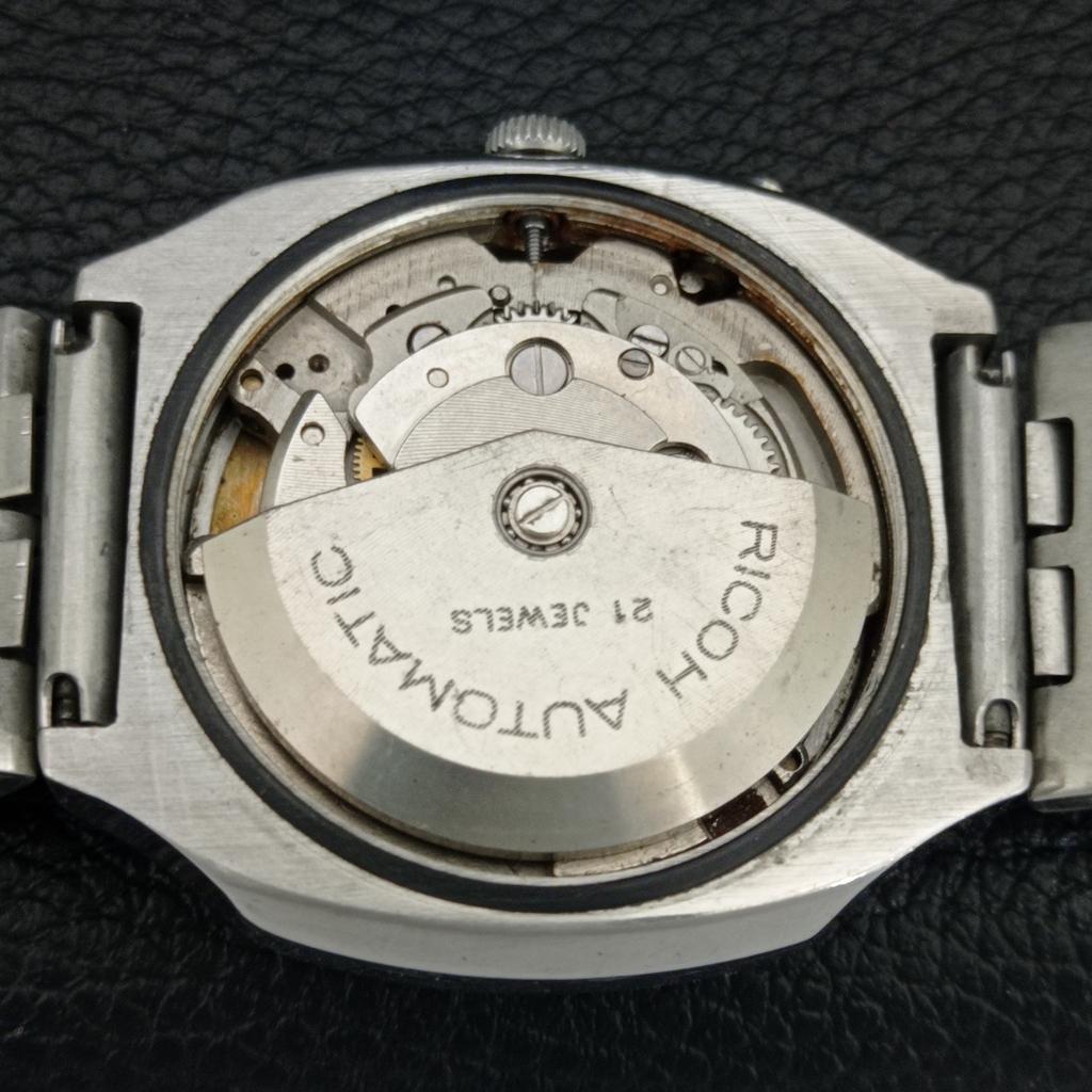 GENUINE VINTAGE RICOH R31 AUTOMATIC JAPAN MENS ORIGINAL DIAL WATCH a709441-1