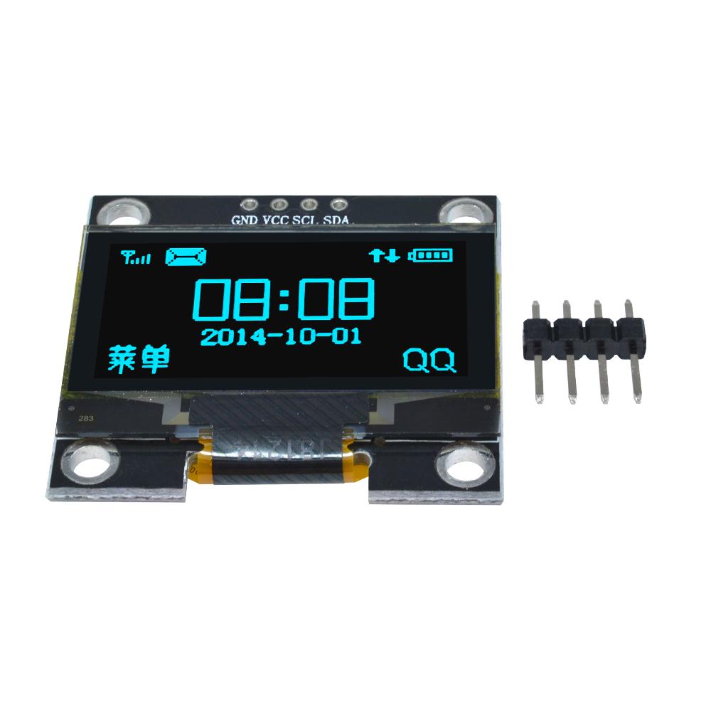 1.3" OLED Display Module White Blue Color Drive Chip SSH1106 128X64 1.3 Inch LCD LED IIC I2C Communicate For Arduino