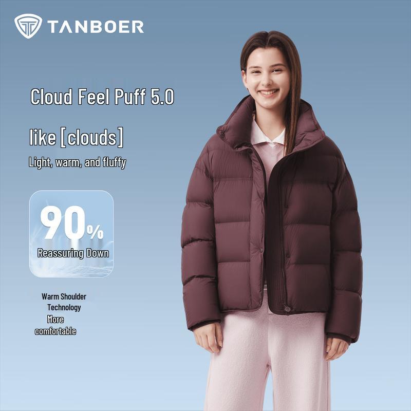 

Tanboer Women s TB5530306Z Puffy Stand Collar Down Jacket L