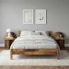Nightstand 2 pcs Reclaimed Wood Look 40 x 35.5 x 45.5 cm Engineered Wood