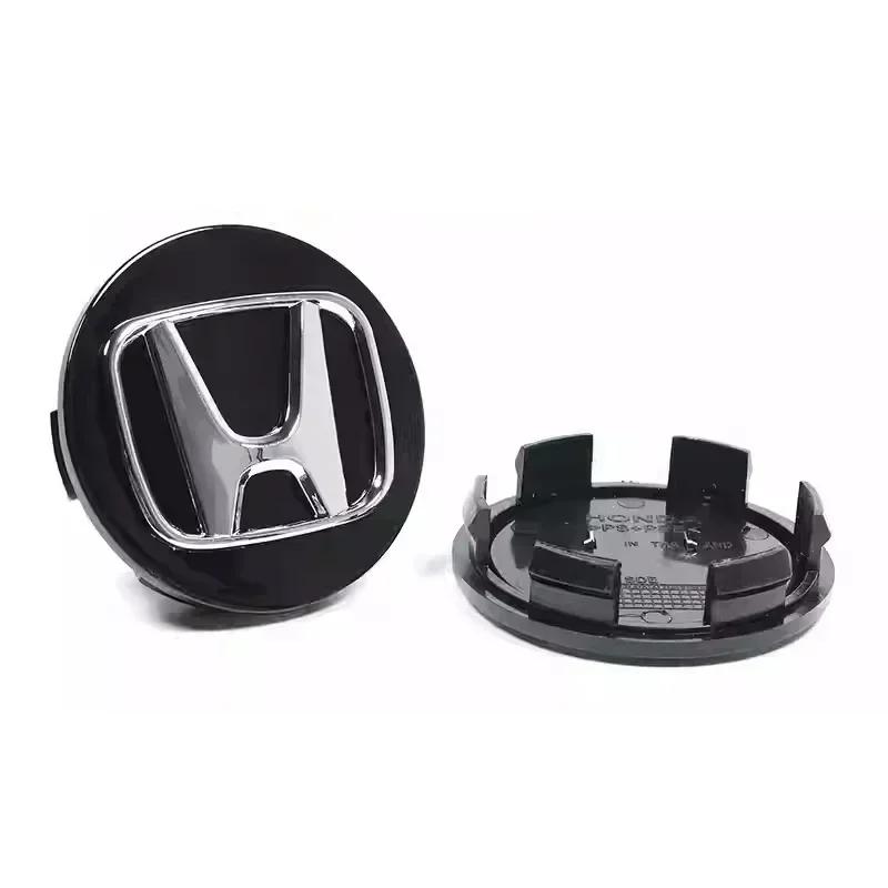4pcs 58mm 69mm Car Wheel Center Hub Caps Cover For Honda Civic Fit Jazz Accord CRV HRV City Odyssey Passport Pilot Vezel Insight DS5