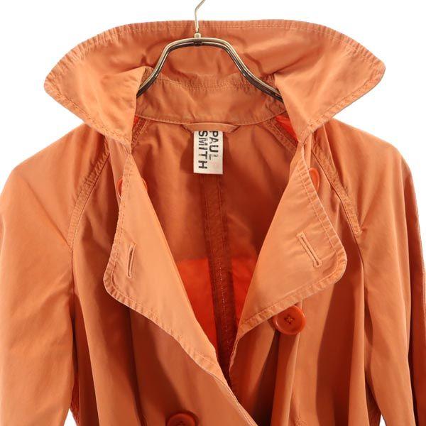 Paul Smith Куртка в стиле тренч 42 Серия Оранжевый Женская Б/У