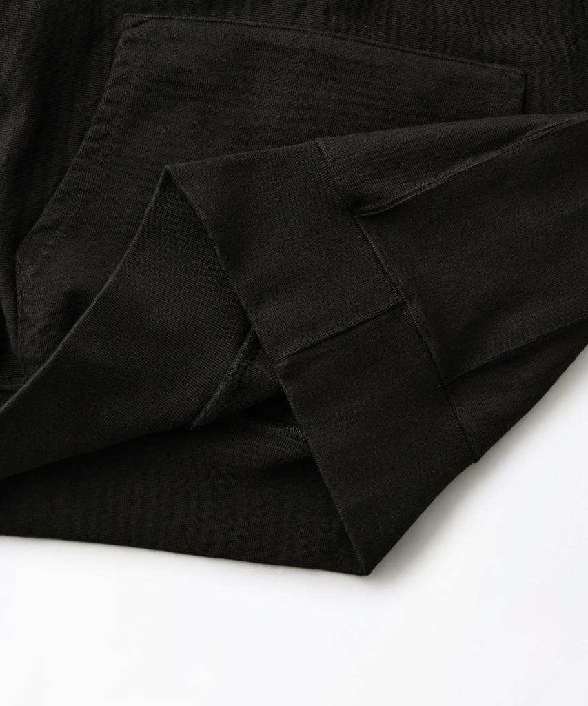 Reverse Heavy Hood Sweat_Black